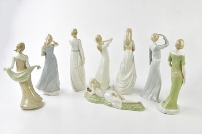 Lot 5362 - ROYAL DOULTON; eight figures, 'Reflections'...