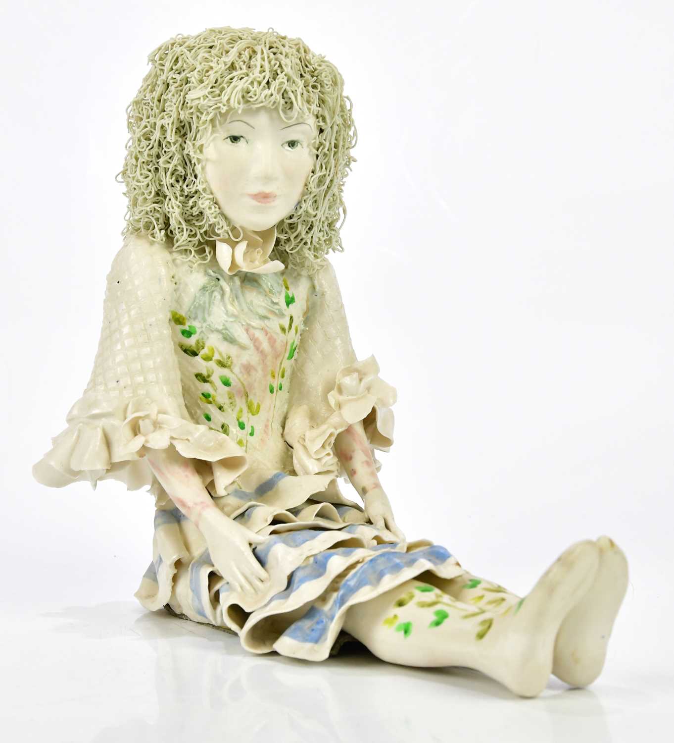 Lot 225 - GILLIAN STEM; a contemporary ceramic sculpture...