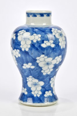 Lot 1104 - A late 19th century Chinese blue and white...