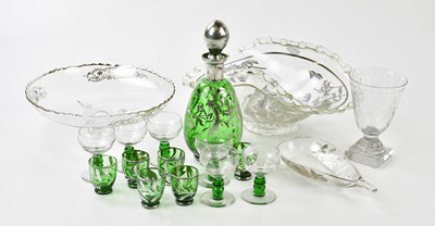 Lot 388 - A small quantity of assorted glassware, to...