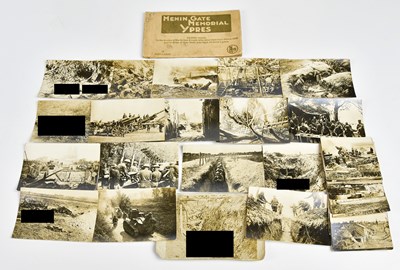 Lot 455 - MILITARIA; a collection of photographs, 37 +...