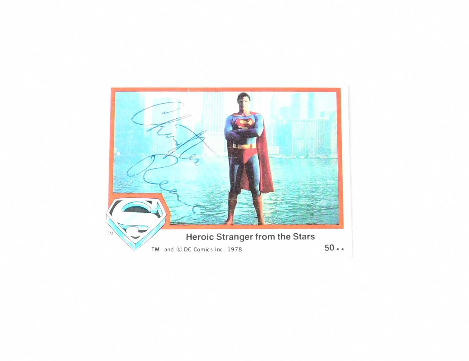 Lot 642 - CHRISTOPHER REEVE; a 'Superman The Movie'...