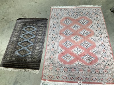 Lot 561 - Two rugs, 178 x 124cm and 124 x 76cm