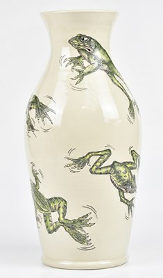 Lot 155 - ANDREW HULL; a large and impressive trial vase...