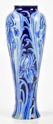 Lot 81 - WILLIAM MOORCROFT; a large Florian ware vase...