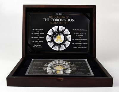 Lot 784 - 'The Heraldry of the Coronation Silver Coin...