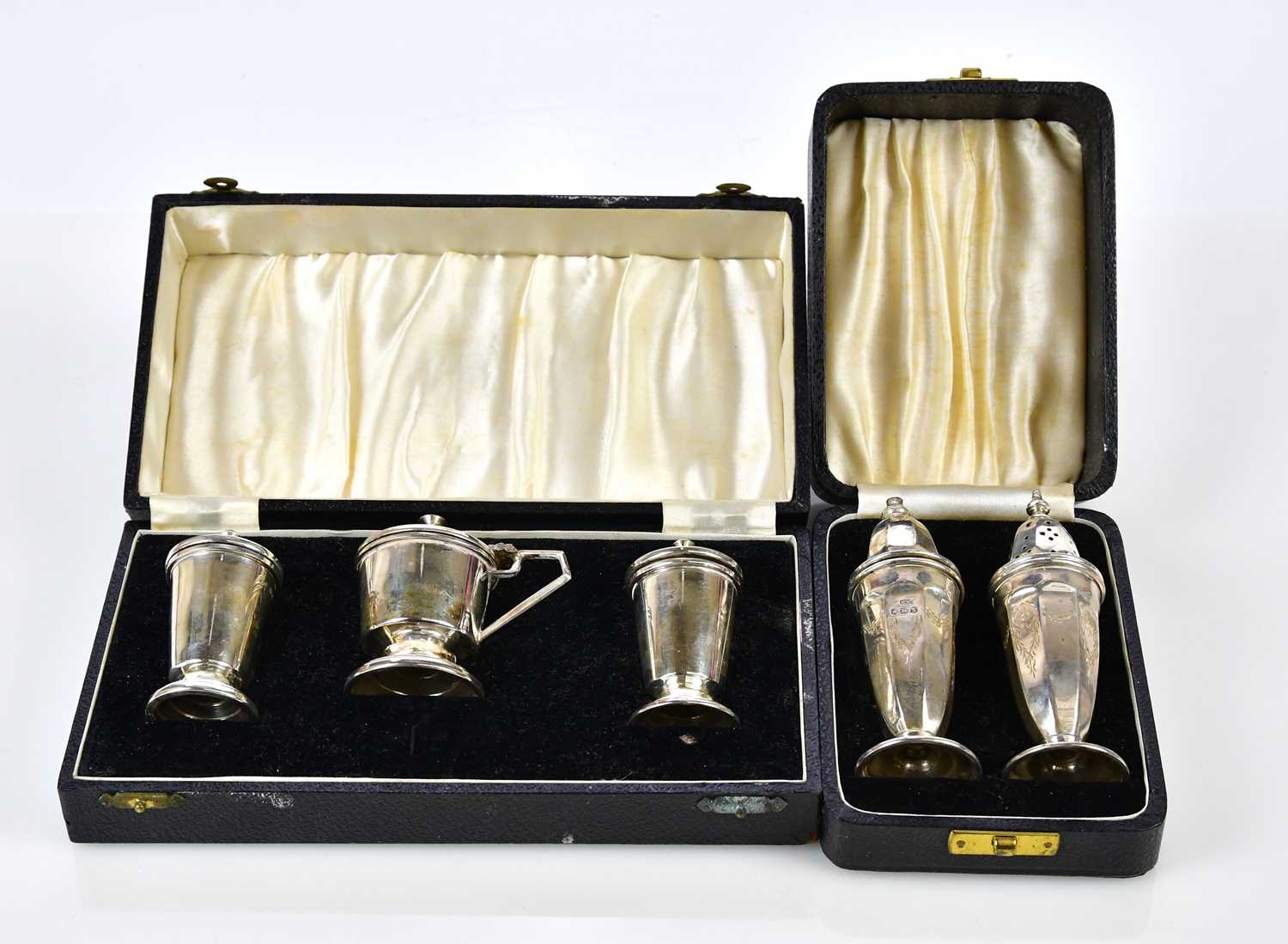 Lot 2628 VINERS; a cased pair of V hallmarked