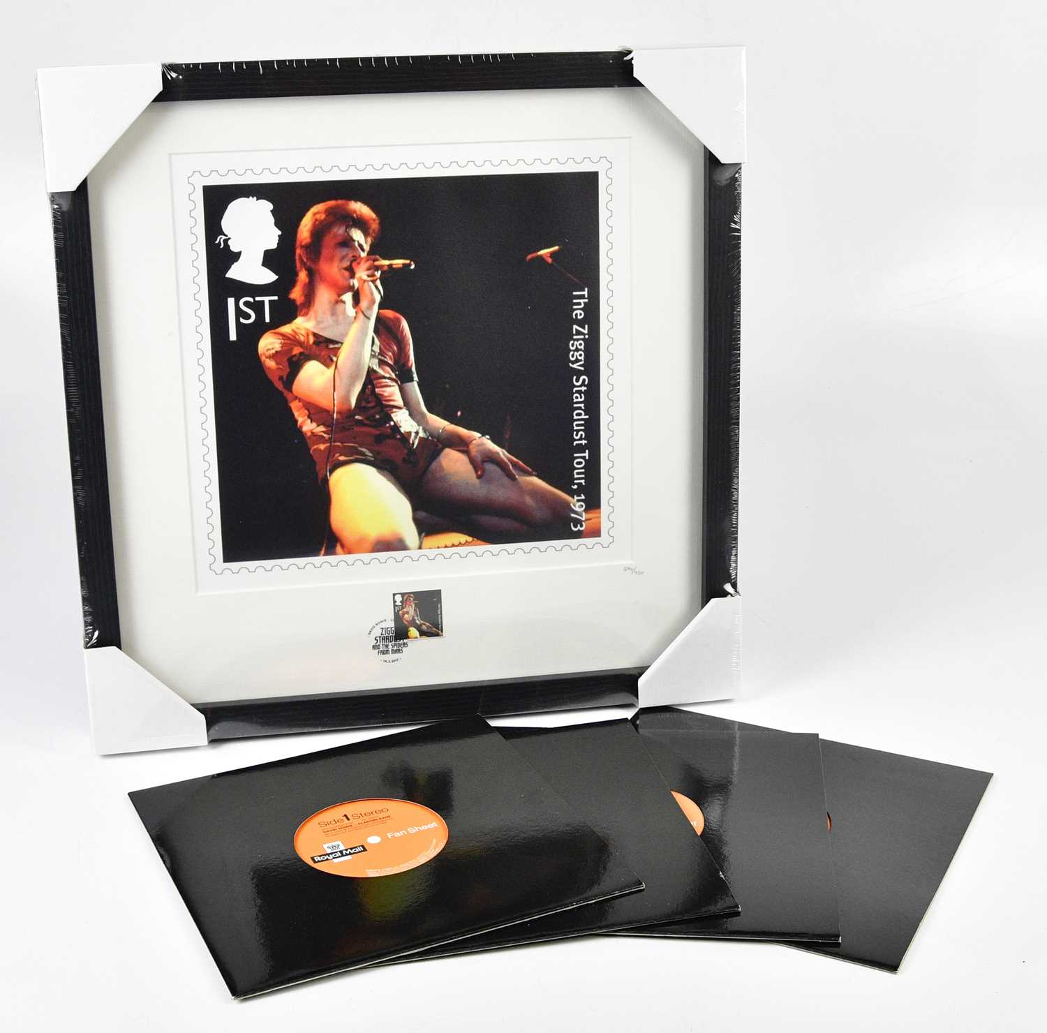 Lot 469 - DAVID BOWIE; a limited edition Royal Mail...
