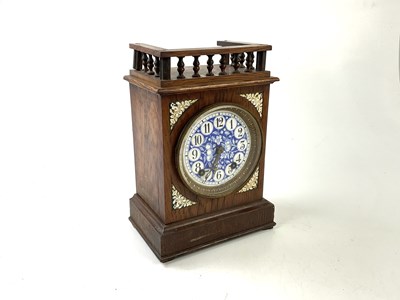 Lot 6397 - A 19th century oak cased Aesthetic Movement...