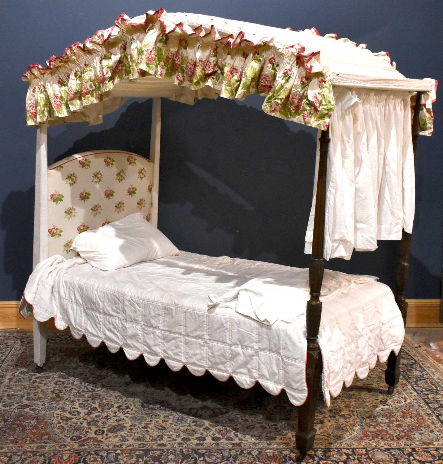 Lot 11 - BEAUDESERT; an Edwardian style four poster...