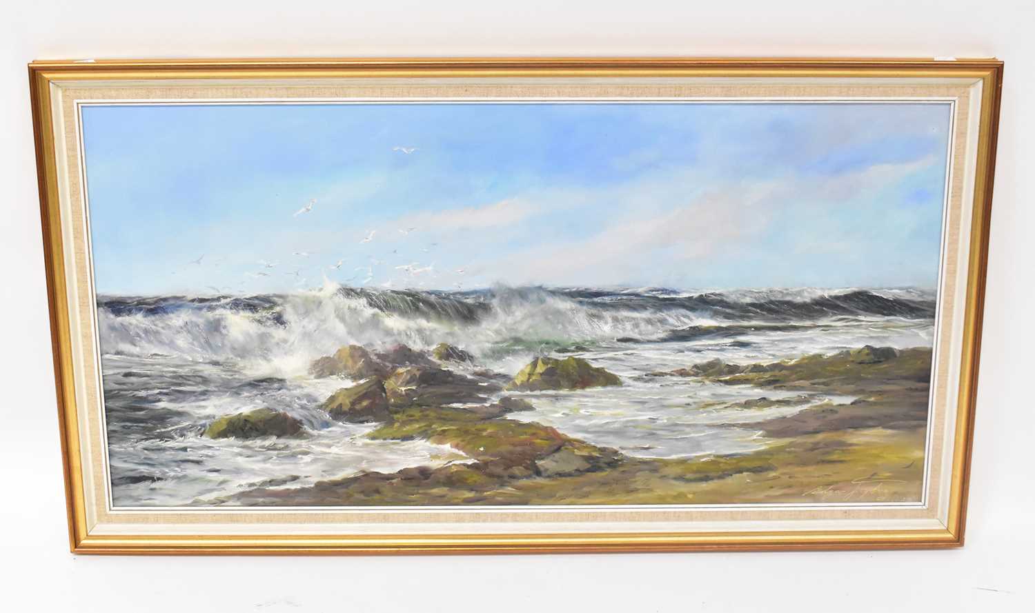 Lot 650 - EDGAR FREYBERG (German, born 1927); oil on...