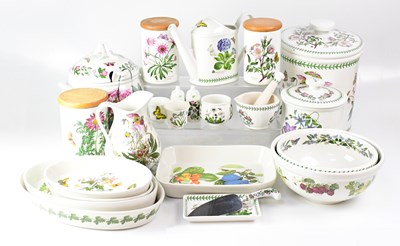 Lot 308 - PORTMEIRION; a quantity of 'Botanical' ware,...