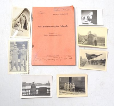 Lot 1584 - A Luftwaffe pamphlet titled 'Die Wehrbetreuung...