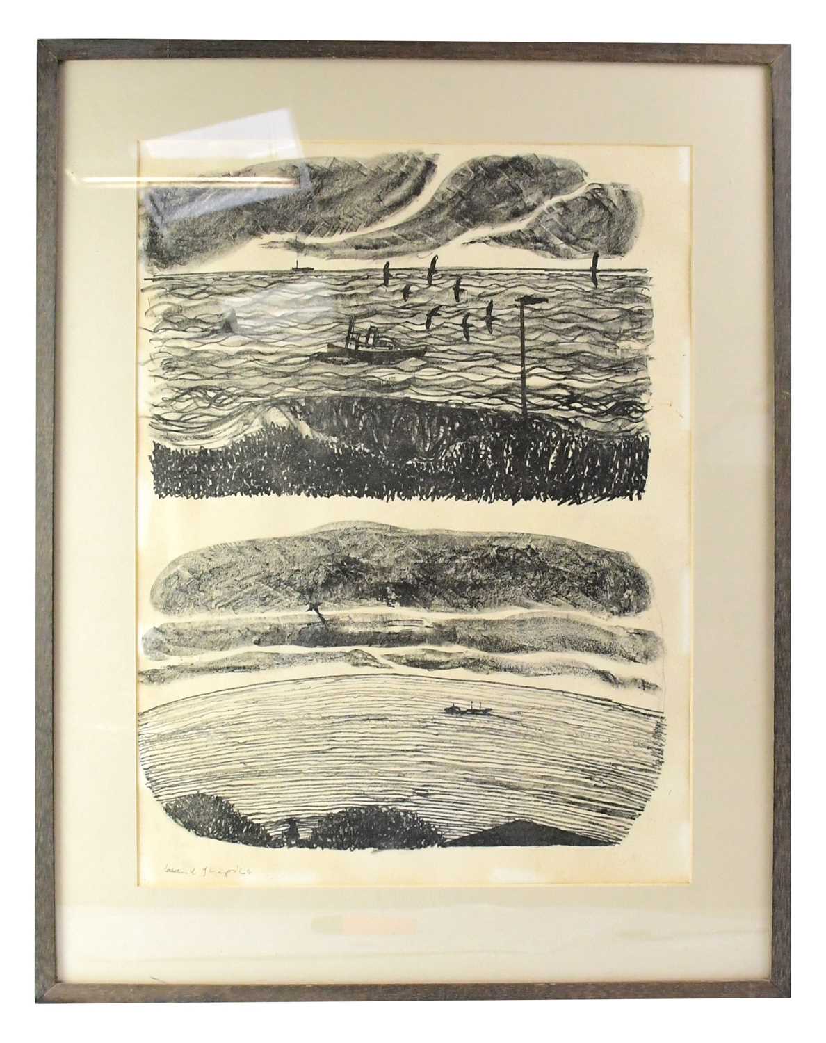 Lot 526 - LAETITIA YHAP (born 1941); black and white...