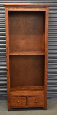 Lot 98 - A modern freestanding bookcase with adjustable...