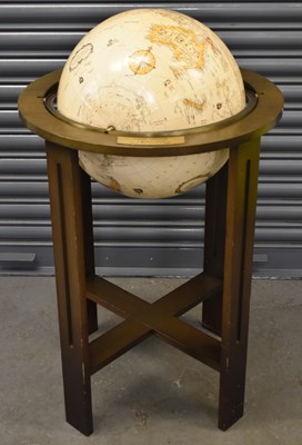 Lot 90 - A Replogle 16" diameter globe on stand.