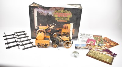 Lot 437 - HORNBY; a boxed Stephenson's Rocket.