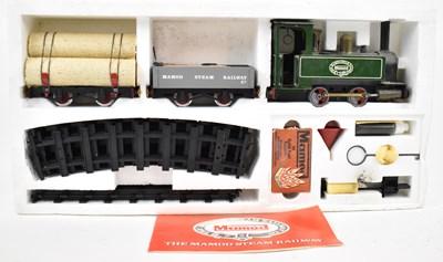 Lot 450 - MAMOD; a boxed steam railway set comprising...