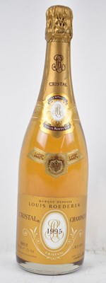 Lot 314 - CHAMPAGNE; a single bottle of Cristal...