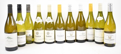 Lot 322 - WHITE WINE; eleven bottles, to include two...