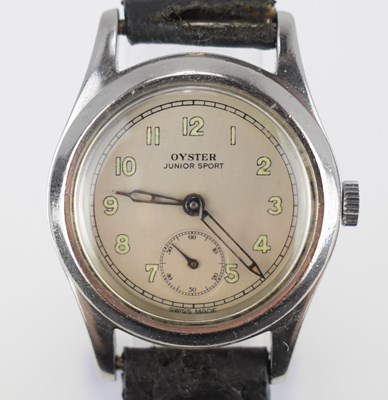 Lot 1068 - ROLEX; a vintage Oyster Junior Sport boys'...