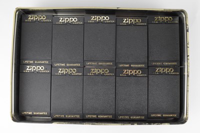 Lot 188 - ZIPPO; a cased part set of RAF commemorative...