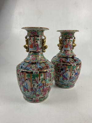Lot 5297 - A pair of late 19th century Chinese canton...