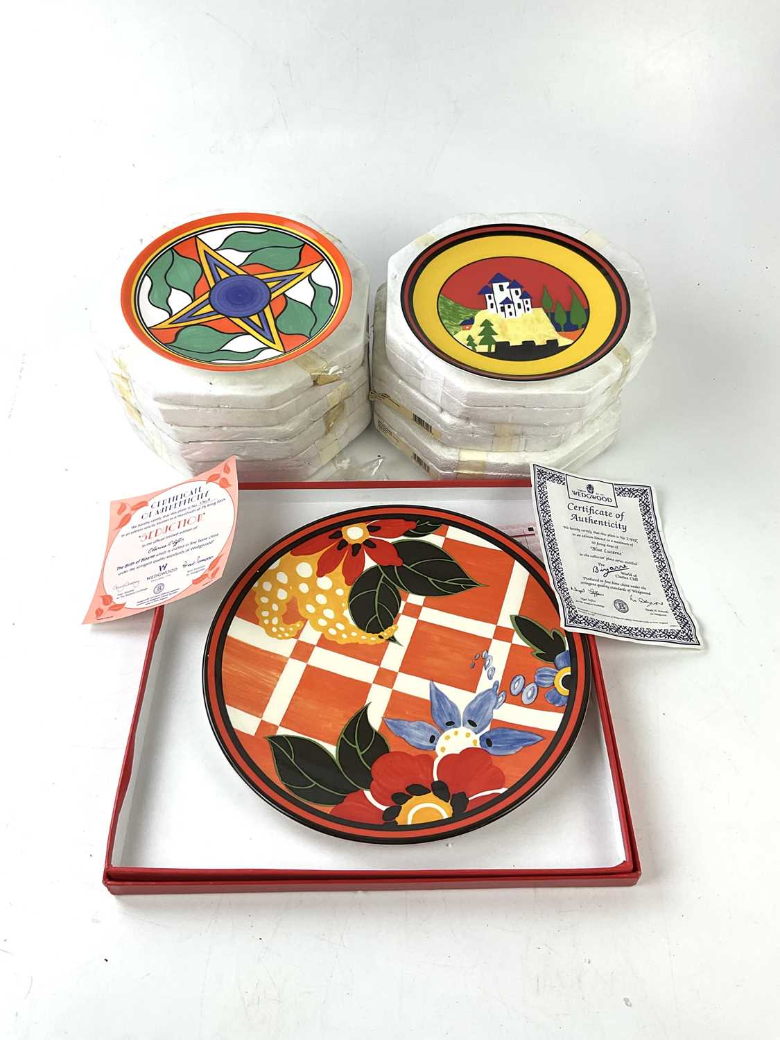 Lot 5537 - THE BRADFORD EXCHANGE; a Clarice Cliff...