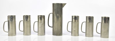 Lot 292 - ERIC CLEMENTS FOR MAPPIN & WEBB; a six piece...