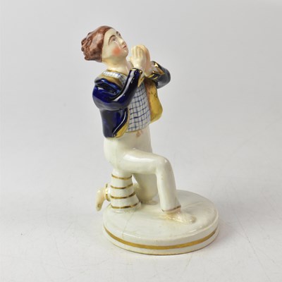 Lot 374 - A c.1840 Staffordshire figure of 'Madam...