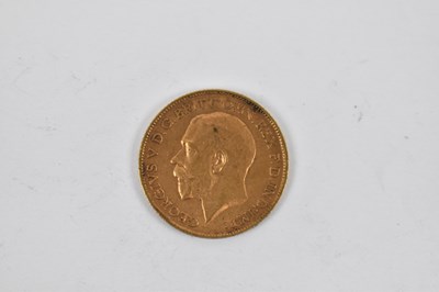 Lot 848 - A George V 1911 half sovereign.