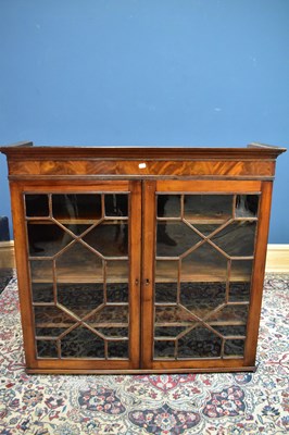 Lot 88 - An early 20th century display cabinet, 110 x...