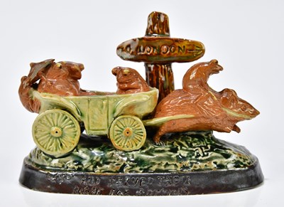 Lot 54 - GEORGE TINWORTH FOR DOULTON LAMBETH; 'Lost and...