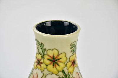 Lot 108 - RACHEL BISHOP FOR MOORCROFT; a ceramic vase of...