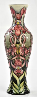 Lot 121 - EMMA BOSSONS FOR MOORCROFT; a trial vase...