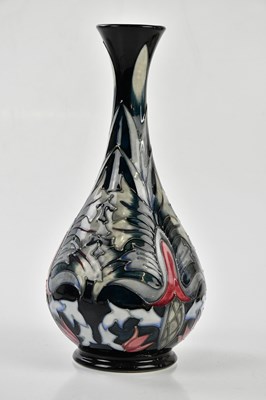 Lot 95 - MOORCROFT; a large baluster shaped vase,...