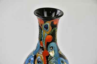 Lot 96 - MOORCROFT; a large limited edition vase in the...