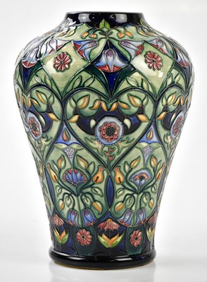 Lot 77 - RACHEL BISHOP FOR MOORCROFT; a vase of...