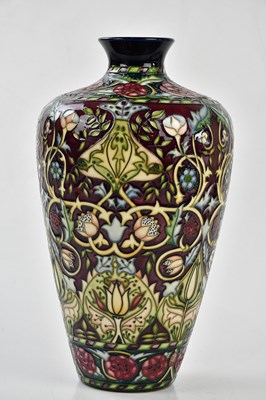 Lot 75 - RACHEL BISHOP FOR MOORCROFT; a large vase with...