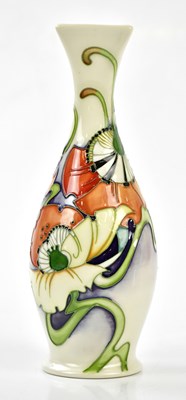 Lot 132 - EMMA BOSSONS FOR MOORCROFT; an ovoid vase with...