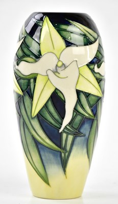 Lot 141 - MOORCROFT; a limited edition vase of ovoid...