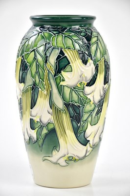 Lot 143 - ANJI DAVENPORT FOR MOORCROFT; a vase of...