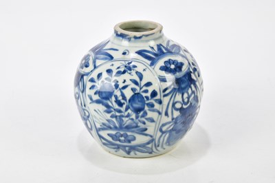 Lot 1132 - An 18th century Chinese blue and white vase...