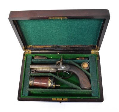 Lot 504 - W STEELE, MANCHESTER; a 19th century small...