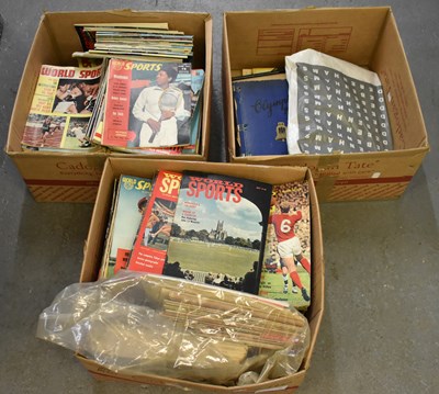 Lot 432 - A large quantity of sporting magazines and...