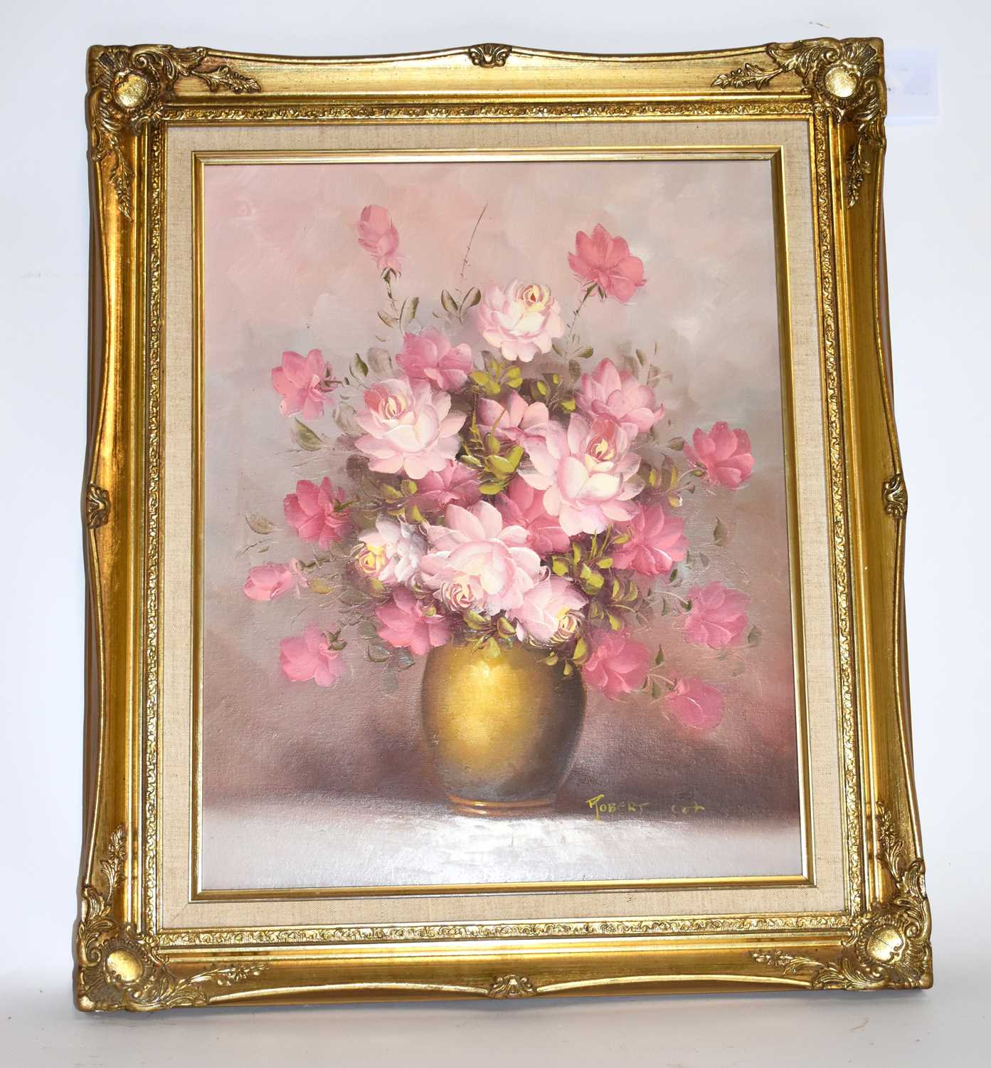 Lot 6176 - ROBERT COT; oil on canvas, still life of...