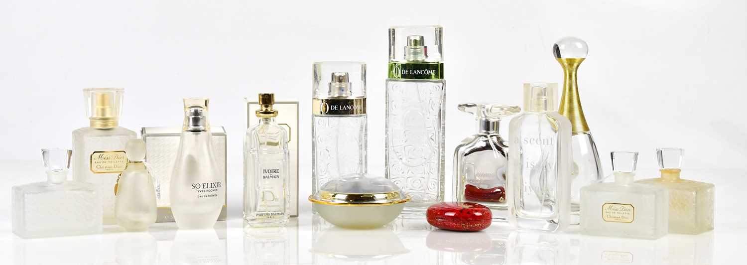 Lot 968 - CHRISTIAN DIOR; six empty Miss Dior Eau de