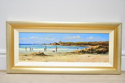 Lot 275 - ALLAN NELSON (born 1944); oil on board,...