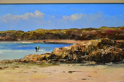 Lot 275 - ALLAN NELSON (born 1944); oil on board,...