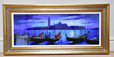 Lot 209 - TONY ROME; pastel, 'Midnight On The Grand...